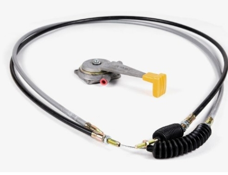 CABLE C/W LEVER | JCB | 3CX TIER 1 | 910/42500
