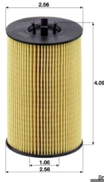 OIL FILTER | HIFI | HU 7020 Z