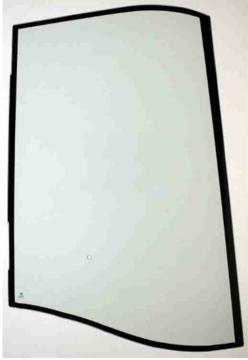 GLASS CASE/FERMEC/TEREX - REAR 1/4 - LH | 860 | 6099910M1