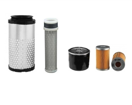 Filter kit suitable for Kubota Mini Excavator KX019-4 | KUBOTA | KP1000171